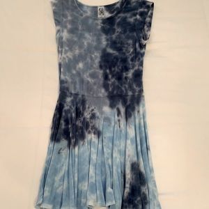 Tie Dye Girls Casual Dress